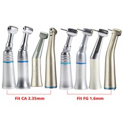 NSK Style Dental LED /No LED Contra Angle Handpiece fit FG1.6mm/CA2.35mm Burs dr