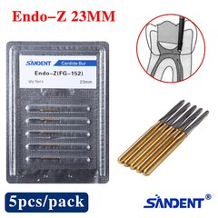 Dental Endo-Z Bur Carbide Tungsten Surgical Cutter Drill Burr 1.0*23mm 5pcs/pack