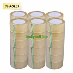 12 Rolls-3″x110 Yards(330′ ft)–Box Carton Sealing Packing Shipping Clear Tape