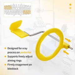 5x Dental X-Ray Positioning XCP Film Stainless Steel Indicator Aligning Arm kit