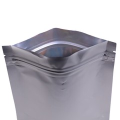 New Heavy Duty Silver Stand Up Mylar QuickQlick™ Resealable Bags Different Sizes