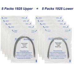 100Pcs Dental Orthodontic Arch Wire Stainless Steel NiTi Ovoid Natural 014 16X22