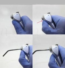 10PCS Dental Air Water Spray Triple Syringe 3 Way Handpiece w/ Nozzles/Tips/Tube