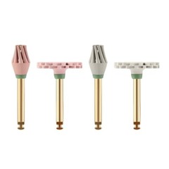 4 Pcs/box Dental Silicone Diamond 135°C Autoclavable Composite Polishing Wheel