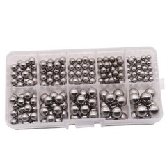 1mm-4.763mm High Precision Bearing Balls Smooth Ball Box Set 304 Stainless Steel