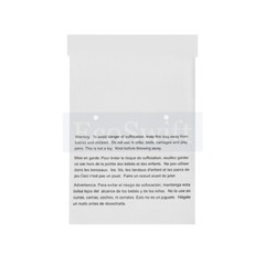 1-10000 10×13 EcoSwift Self Seal Suffocation Warning Clear Poly Bags Free Ship