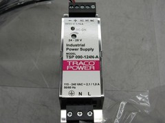 4 LOT – NEW TRACO POWER TSP 090-124N-A 24V POWER SUPPLY w/ CABLES