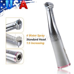 1-5Pcs Dental 1:5 Increasing Contra Angle Handpiece Fit NSK Electric Motor