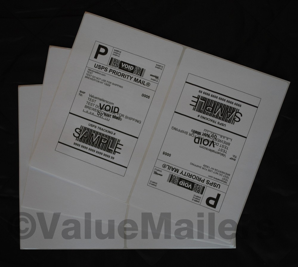 ~ Rounded Corners ~ Labels 8.5×5.5 ( 1000 ) Premium Shipping Labels Blank