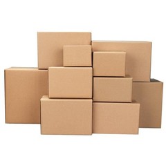 100 8x6x4 Cardboard Paper Boxes Mailing Packing Shipping Box Corrugated…
