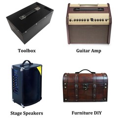 Imsurqltyprise Speaker Cabinet Strap Handles Set Guitar Amp Handles Pull Heavy