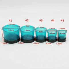5 TYPES Dental Lab Formers Base Wax Rubber Sillicon Round Casting Flasks Rings