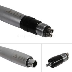 10Pcs Dental High Speed Handpiece Standard Head Push+Quick Coupler 4-Hole YBNK4