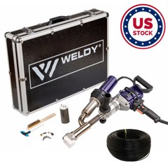 Weldy 230V 3000W Booster EX3 Plastic Hand Extruder Machine +5KG Welding Rod HDPE