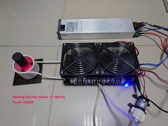 Induction Heater Module ZVS Heating Board Kit with DC 3000W Power Supply Adapter