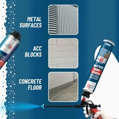 Spray Foam Insulation Kit (18 x 32.80 oz/930 gr – 480 Board feet), Self-Expandin