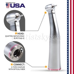 1-5 Dental LED 1:5 Increasing Fiber Optic Contra Angle Handpiece Standard Head