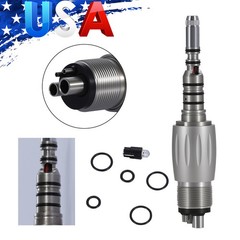 Dental LED Quick Coupler 4 Hole for KAV MULTIFlex LUX Fiber Optic Handpiece dk