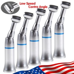 Dental (LED Fiber Optic) contra angle Slow low speed handpiece 1:1 E-type NSK