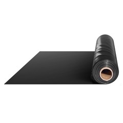 10Mil Plastic Sheeting Roll 10 x 100 FT Heavy Duty Polyethylene Black