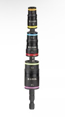 Klein Tools 32933M 6-in-1 Impact Rated Flip Socket Set 5” 6 Metric Hex Sizes NEW