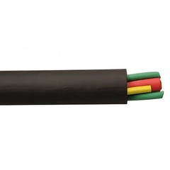 100′ 4/3 Type G-GC Heavy Duty Round Portable Power Mining Cable Black 2000V