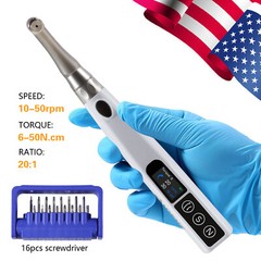 Dental Tools Wireless Universal Implant Torque Wrench Electric Driver Torque Kit