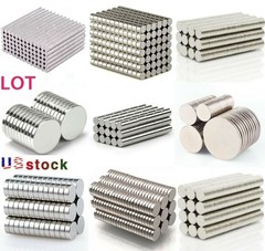 Round Rare Earth Magnet Neodymium Small Strong Magnets Disc Mini Refrigerator US