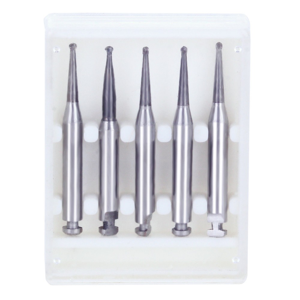 5Pcs/pack Dental Tungsten Steel Carbide Bur Fit Low Speed Contra Angle Handpiece