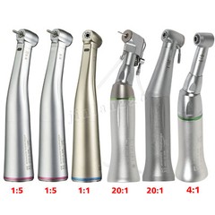 Dental NSK Style E-type 1:5 1:1 20:1 4:1 Contra Angle Handpiece /Fiber Optic LED