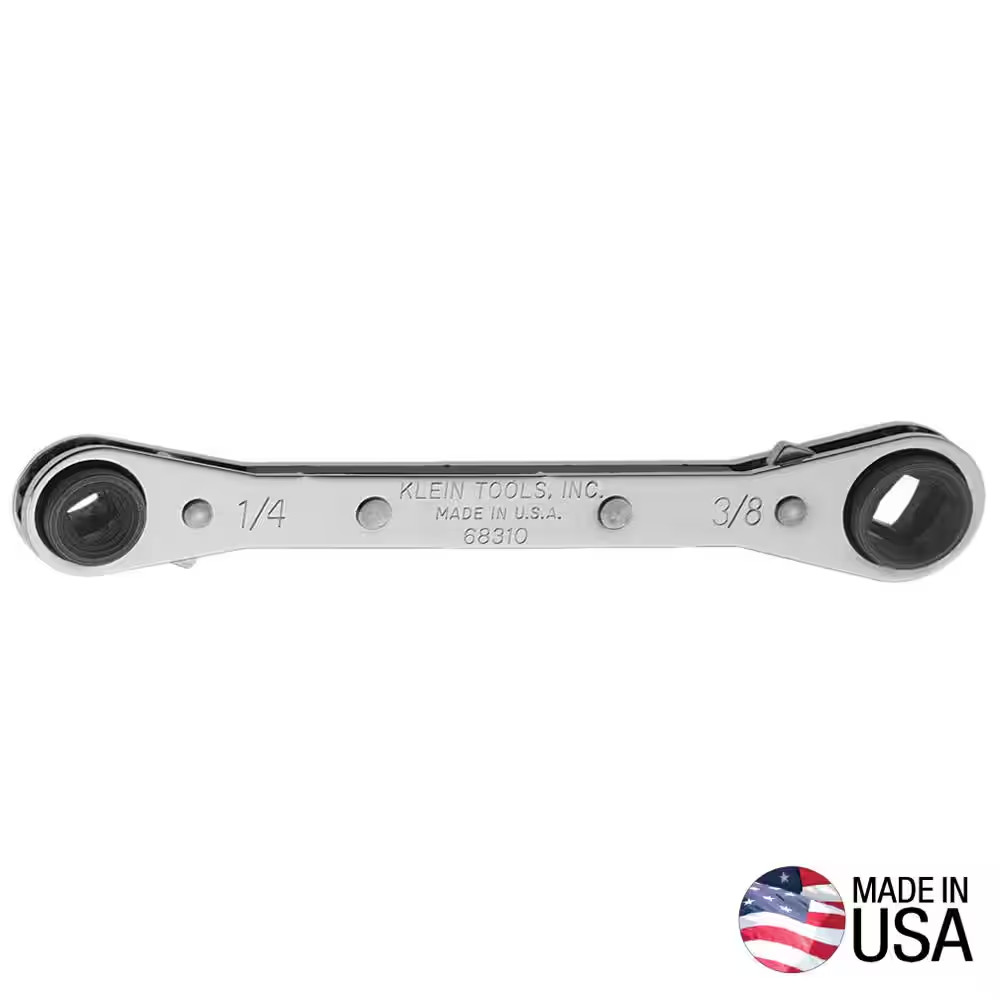 3/16 In. & 5/16 In. Square X 1/4 In. & 3/8 In. Square Ratcheting Refrigeration W