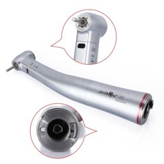 Dental LED Handpiece 1:5 Fiber Optic Contra Angle Ceramic Push Button E-type