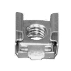 50 Pack 1/4-20 Self-Retaining Cage Nuts – 3/8″ Panel Hole Size BFC7988-1420