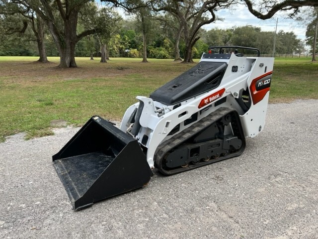 2021 BOBCAT MT100 SKID STEER LOADER – STANDING PLATFORM – NO DEF – QUICK ATTACH