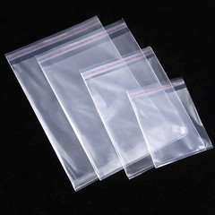 Clear Self Adhesive peel & Seal Cellophane Plastic OPP Transparent packing Bags