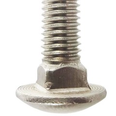 10-24 Carriage Bolts Stainless Steel Option to Add Nuts and Washers Qty 50
