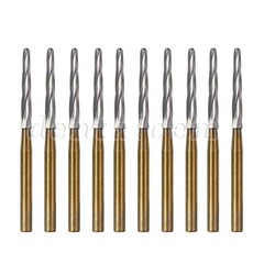5Pcs Dental Endo-Z Titanium Tungsten Carbide High Speed Cutting Burs FG 1.60mm