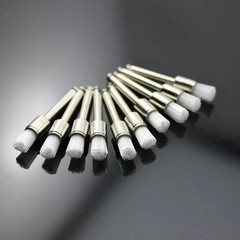 Dental Polishing Prophy Prophylaxis Brush Nylon RA Latch Type Bristle Flat/Taper