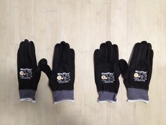 ATG MaxiFlex Ultimate 34-876 Seamless Knit Nitrile Coated Gloves 2 Pairs Small