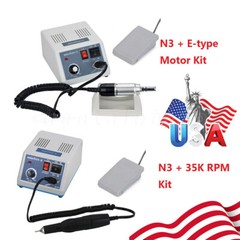 Dental Lab Marathon Electric Micromotor Polishing Unit / 35K rpm Motor Handpiece