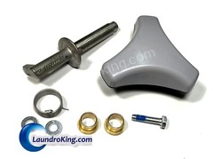 472992033 GENERIC DOOR KNOB KIT FOR GEN. 6 & GEN. 7 WASHER, (GREY) 992033