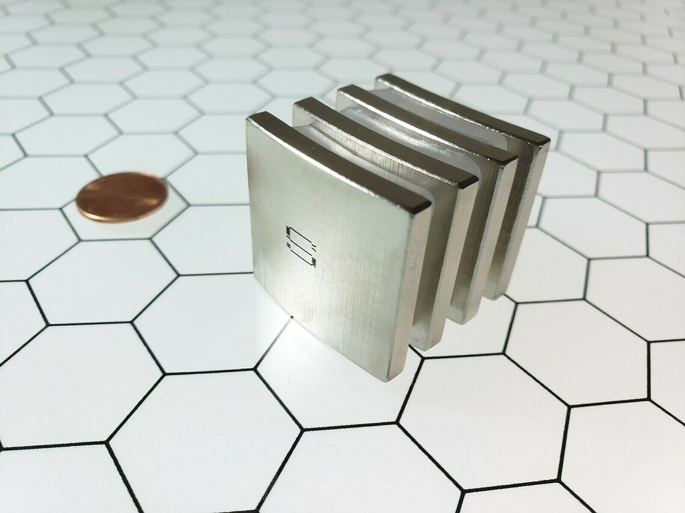 4 Neodymium Magnet Arc Motor Super Strong Rare Earth N45EH Ultra High Heat Grade