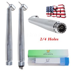 NSK Style Turbina Dental Handpiece High Speed PANA-MAX Turbine 45° LED 4/2Hole
