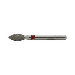 Dental Football Diamond Bur 368/023F Fine Grit FG High Speed Burs Red 257-023