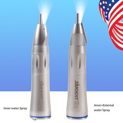 SANDENT Dental Surgical Straight Nose Handpiece Surgery Fiber Optic LED 1:1 OR