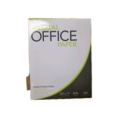 Global Office Paper 8.5” x 11” | 20LB | 500 Sheets per ream.