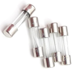 SET OF 5 NEW T0.5AL250V FUSES T0.5AL 250V 5mm x 20mm 0.5A SLOW BLOW