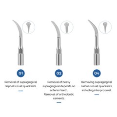 AZDENT Dental Ultrasonic Air Perio Scaler Handpiece Hygienist 2/4Holes