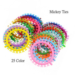 Dental Orthodontic Cartoon Ligature Ties Bands Braces O-Ring Mickey Cat Flower