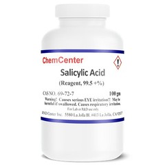 Salicylic Acid, Powder, High Purity, 100 grams